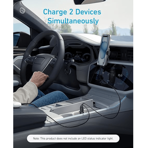 Anker 30W Dual - Port USB - C + USB - A Car Charger Fast Charging Anker Egypt