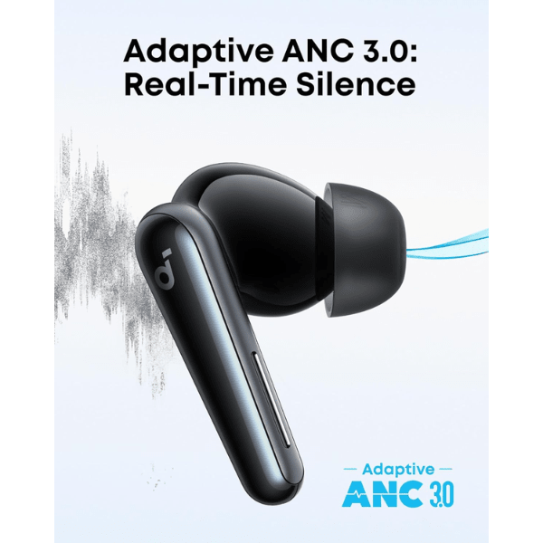 Anker Soundcore Liberty 5 Earbuds with Dolby Audio & ANC - Black Anker Egypt