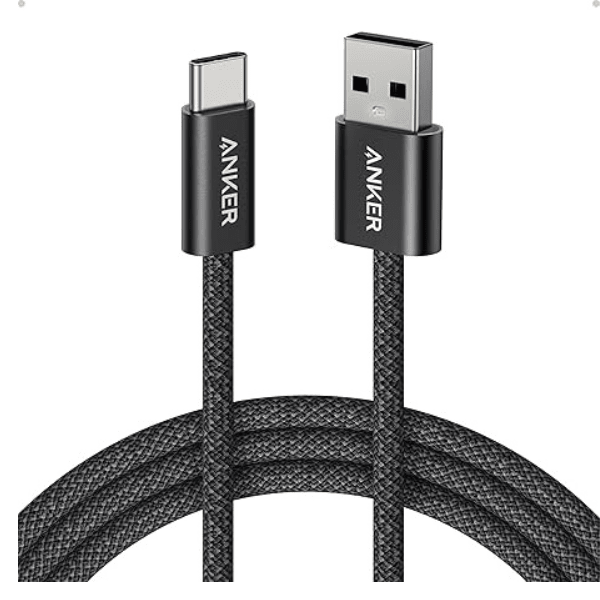 Anker Zolo USB - A to USB - C 100W Braided Fast Charging Cable Anker Egypt