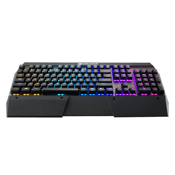 Cougar Attack X3 gaming keyboard – RGB lighting detail