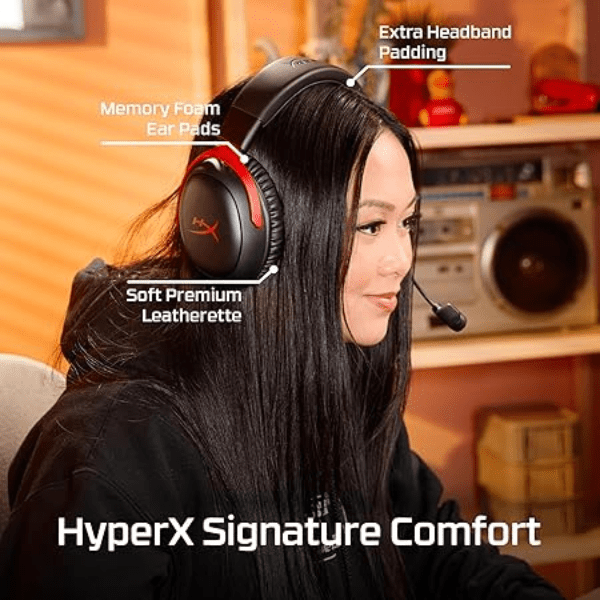 HyperX Cloud III S Wireless Gaming Headset – Long Battery, Multi - Connect, Comfort HyperX Egypt