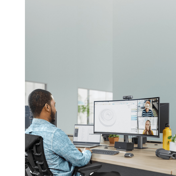 Logitech Brio 505 Business Webcam with HDR - Graphite Logitech Egypt