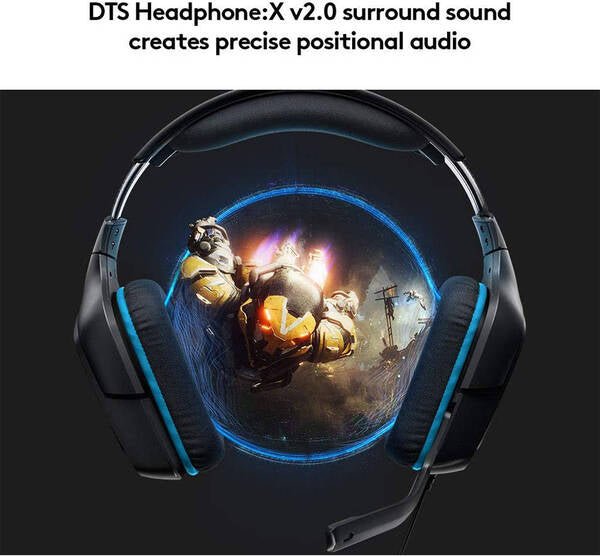 Logitech G431 7.1 Surround Wired Gaming Headset for PC & Console Logitech G Egypt