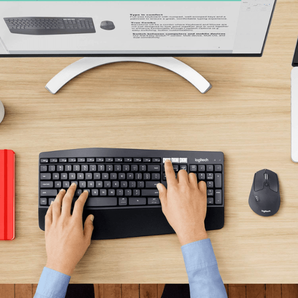 Logitech MK850 Wireless Keyboard and Mouse Combo Logitech Egypt