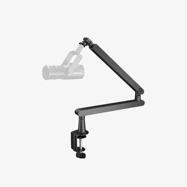 MAONO BA92 aluminum live streaming microphone arm – front view