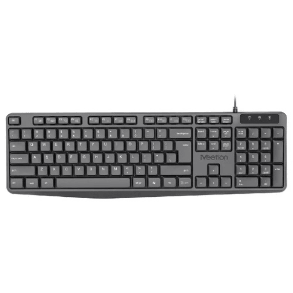 Meetion C235 Wired Keyboard and Mouse Combo Ara/En - Black Meetion Egypt