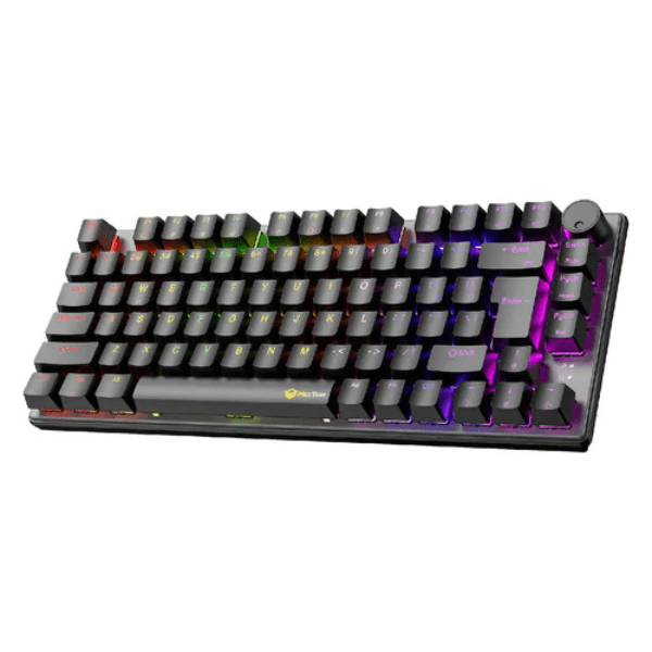 Meetion MK006 Pro 75% RGB Hot - swap Mechanical Keyboard Ara/En - Black Meetion Egypt