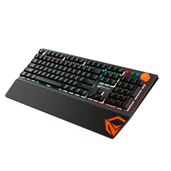 Meetion MK500 Basic Colorful Adjustable Rainbow Backlight Mechanical Gaming Keyboard OUTEMU Blue Switch Ara/En Meetion Egypt