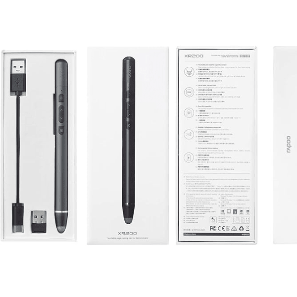 Rapoo XR200 Wireless Presenter with Touchable Pen Black Rapoo Egypt