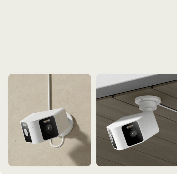 Xiaomi Outdoor Camera CW100 Dual 2K – Dual - Lens Ultra - Wide View, AI Detection, IP66 – White Xiaomi Egypt