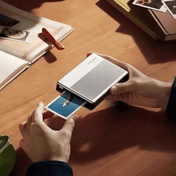 Xiaomi Portable Photo Printer 1S โ Bluetooth 5.2 Portable Photo Device, Silver Gray Xiaomi Egypt