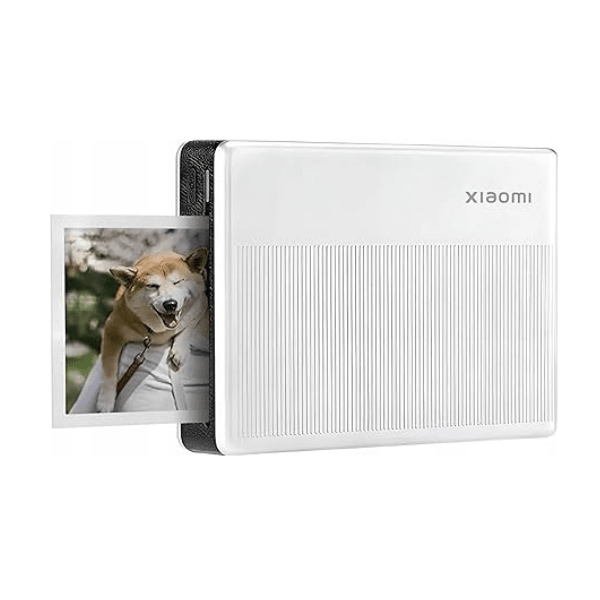 Xiaomi Portable Photo Printer 1S Bluetooth 5.2 portable photo device โ front view silver gray