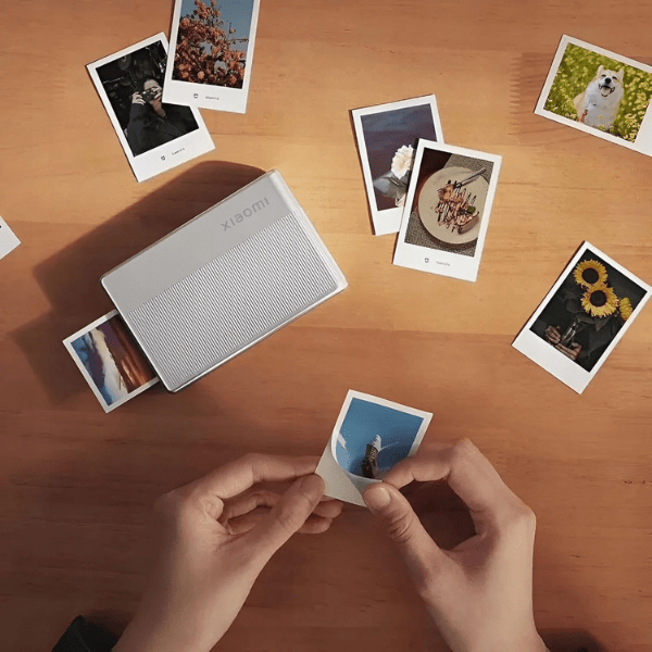 Xiaomi Portable Photo Printer 1S โ Bluetooth 5.2 Portable Photo Device, Silver Gray Xiaomi Egypt