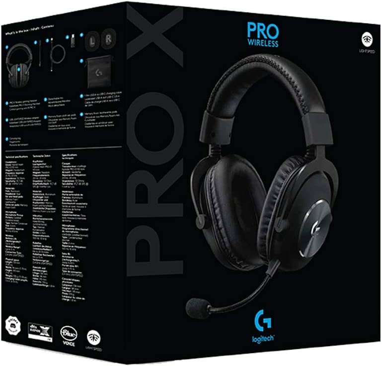 Logitech Pro X Wireless Gaming Headset 7.1 - DokanTech #