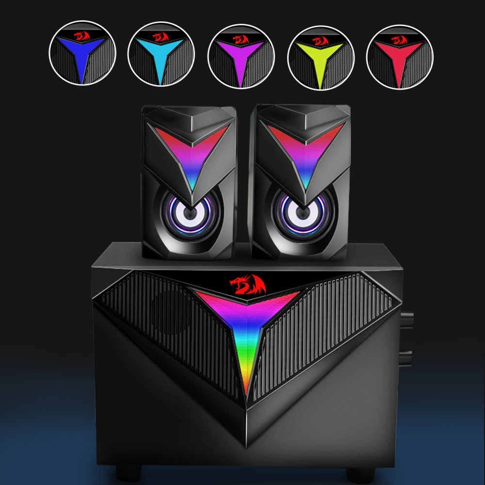 Redragon GS700 gaming speakers – control knob