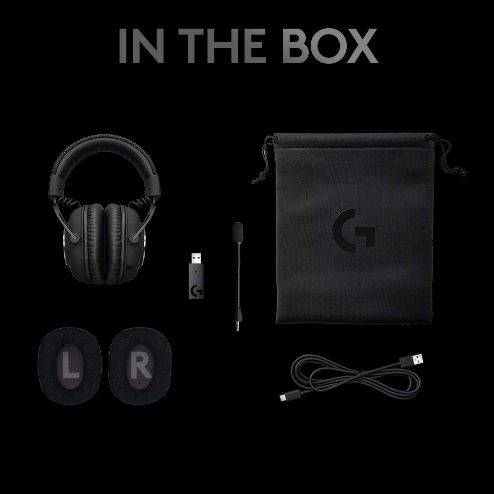 Logitech G Pro X Wireless headset – Blue VO!CE microphone
