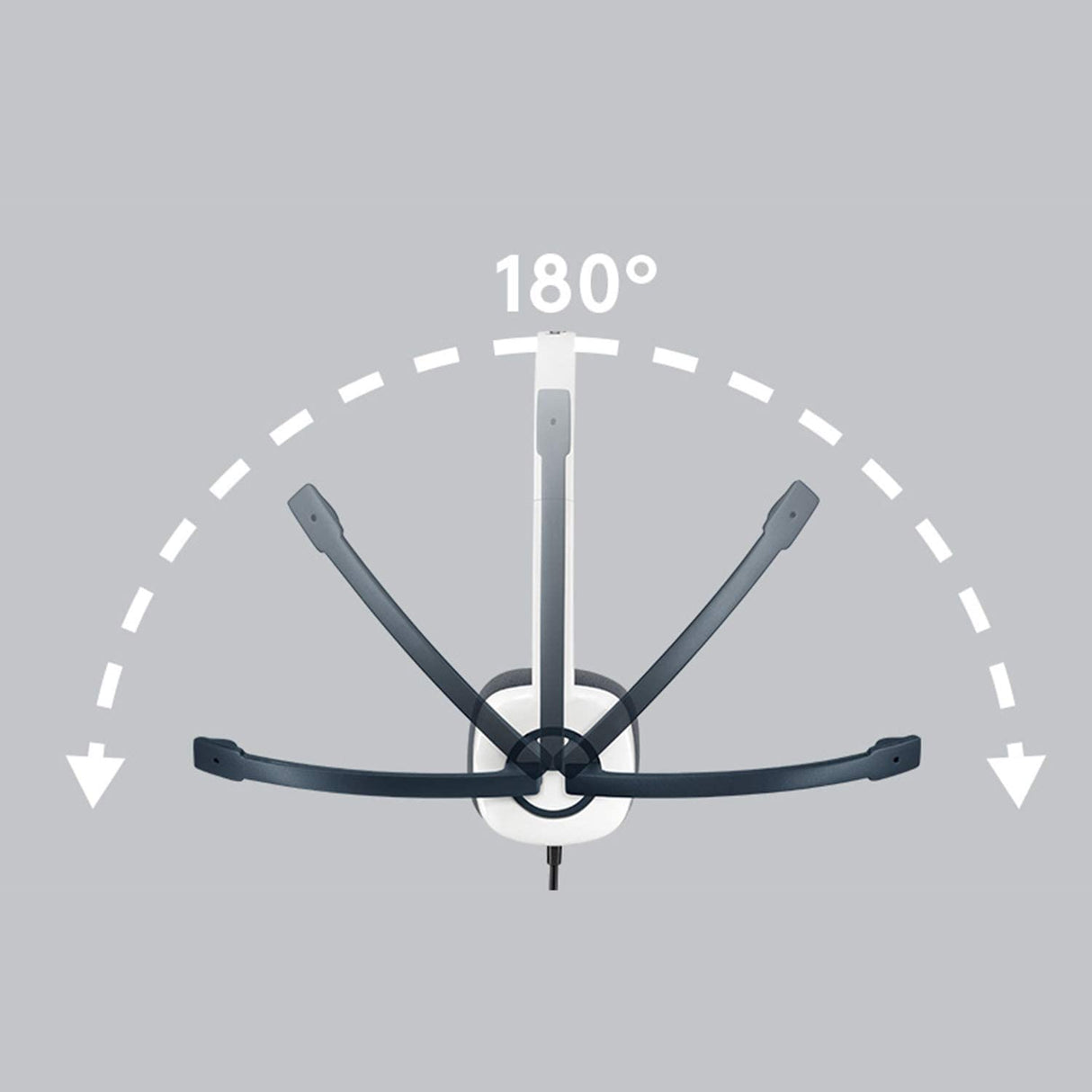 Logitech Stereo Headset H150 - Cloud White - 2-Jack - DokanTech #