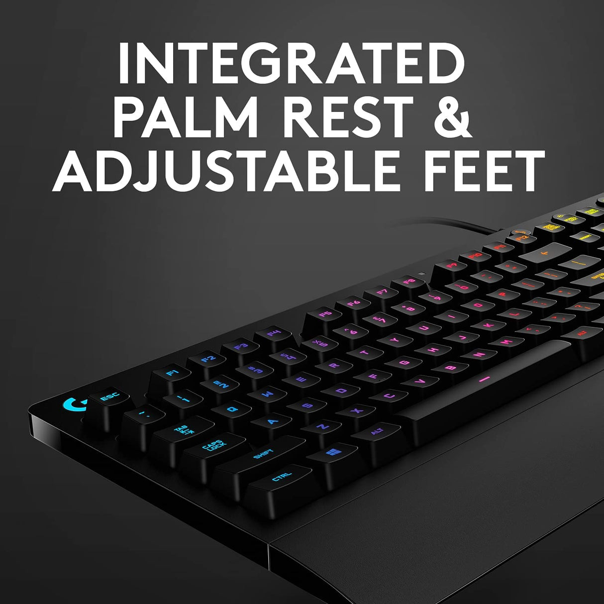 Logitech G213 Prodigy RGB keyboard – zone RGB lighting