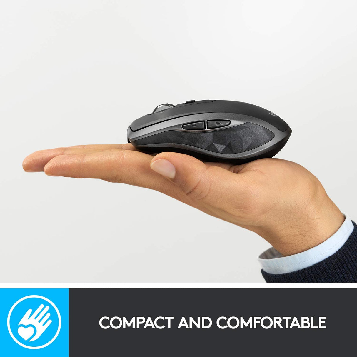 Logitech MX Anywhere 2S – side button detail