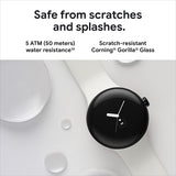 Google Pixel Watch LTE - Polished Silver Case / Chalk Active Band