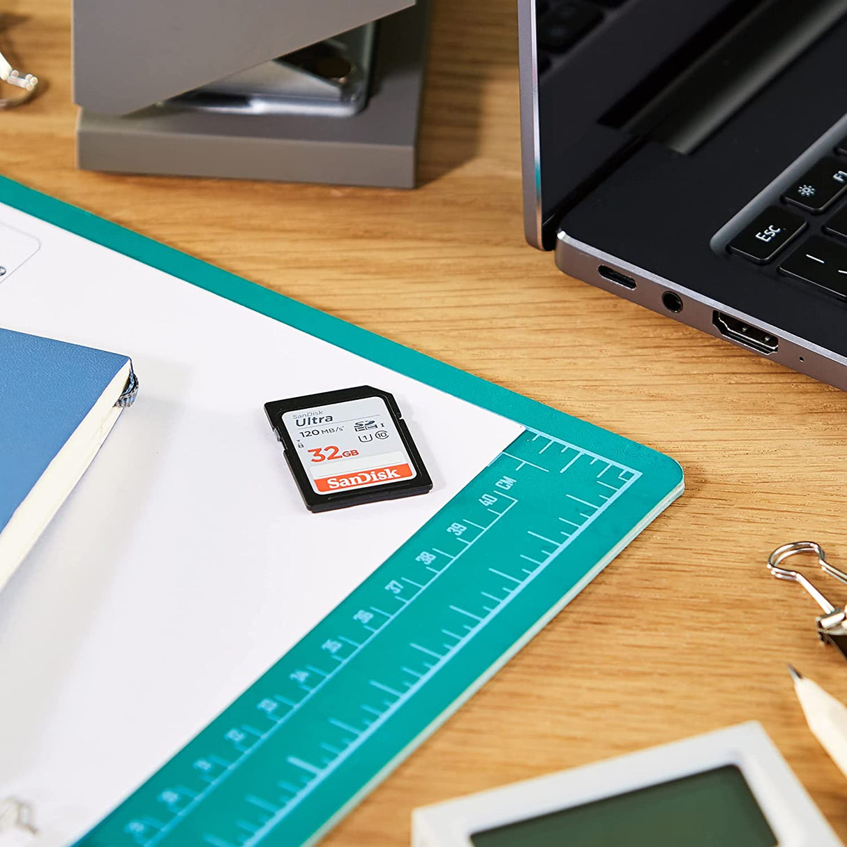 SanDisk Ultra 32GB SD card – in camera use