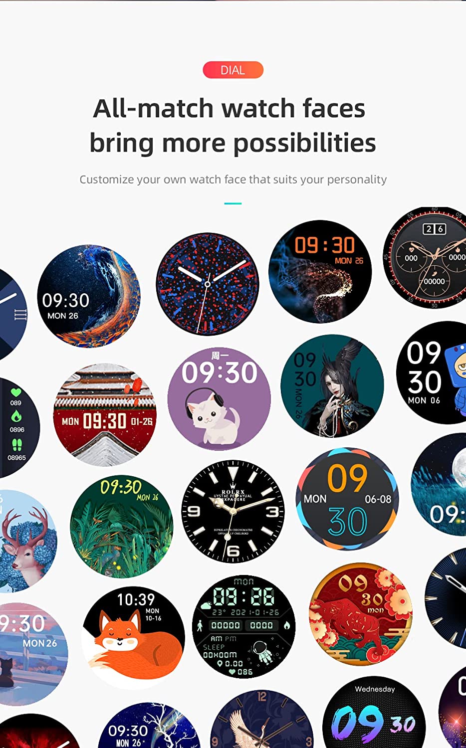 Mibro A1 Smartwatch - Heart Rate Sleep Monitoring Multi-Language-Bluetooth - DokanTech #
