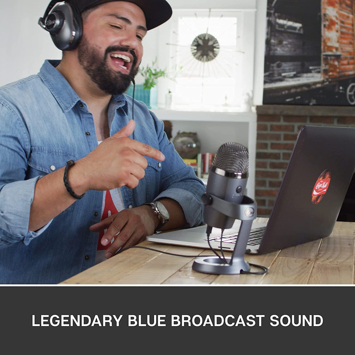 Logitech Yeti Nano Streaming Microphone With Blue Voice - Grey - DokanTech #