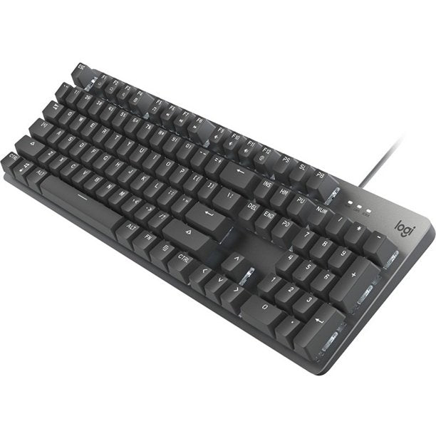 Logitech K845 mechanical illuminated keyboard – front view