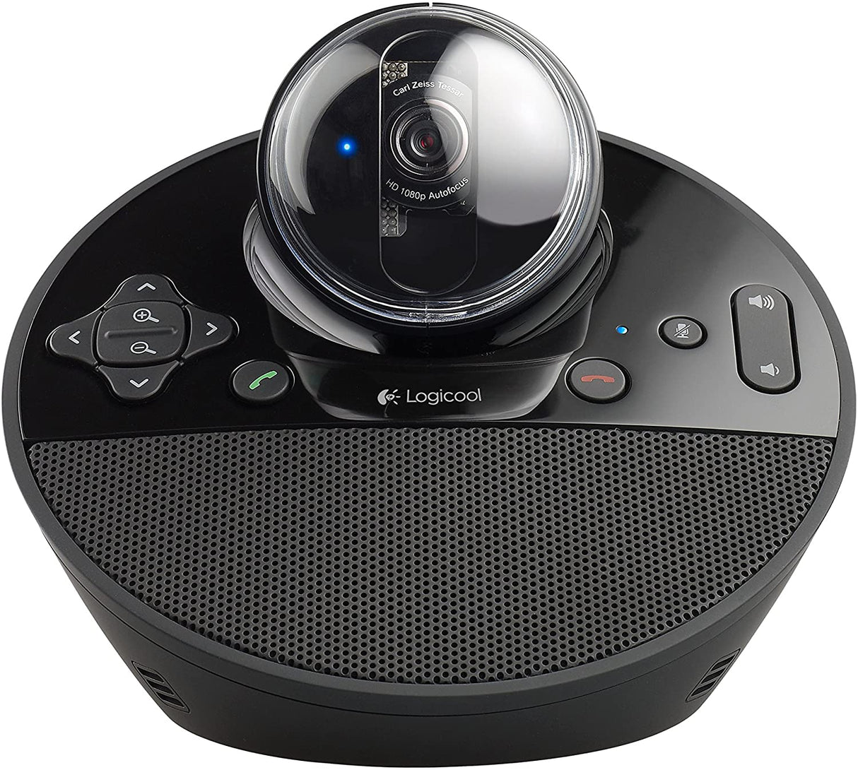 Logitech BCC950 conference webcam – microphone detail