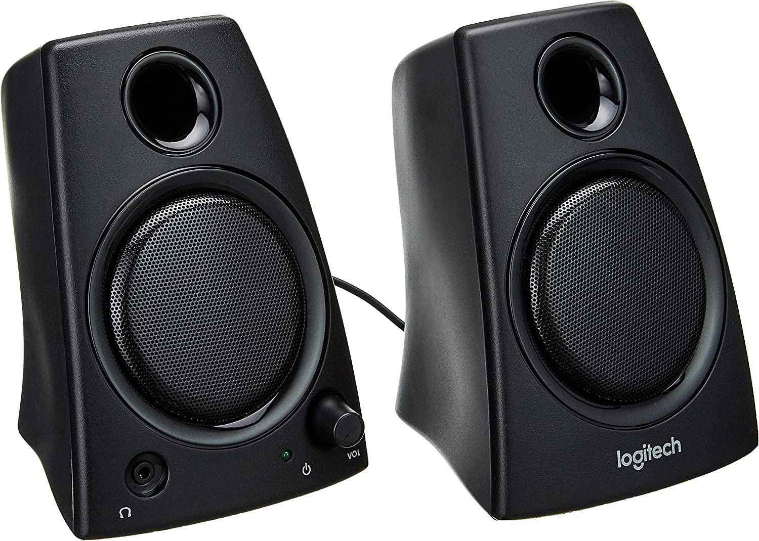 Logitech Z130 STEREO SPEAKERS WITH STRONG BASS, 10W Peak/5W RMS power. - DokanTech #