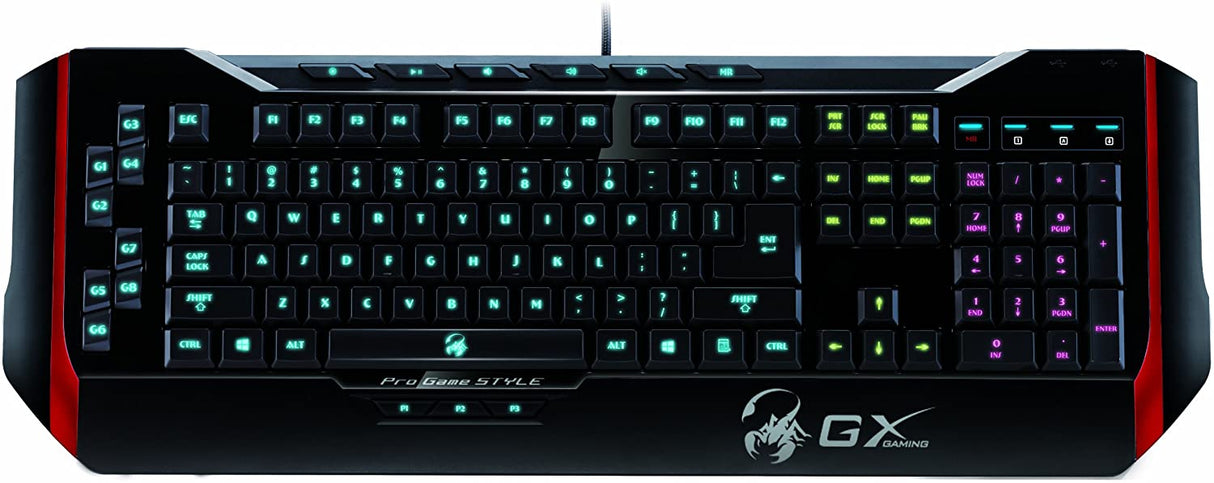 Genius Keyboard Gaming Manticore RGB arabic/english - DokanTech #