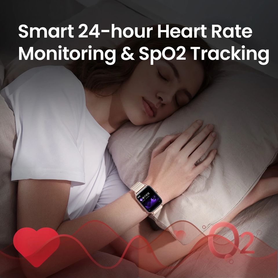 Haylou RS4 Plus LS11 Waterproof Smartwatch, 1.78" Retina AMOLED Display ( سليكون ستراب ) - DokanTech #