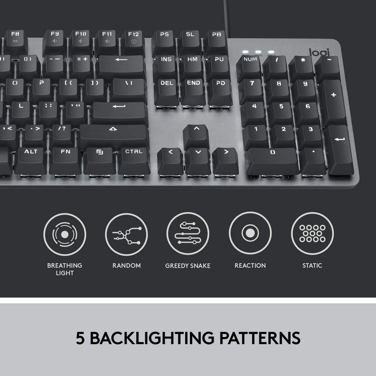 Logitech K845 mechanical keyboard – tenkeyless layout