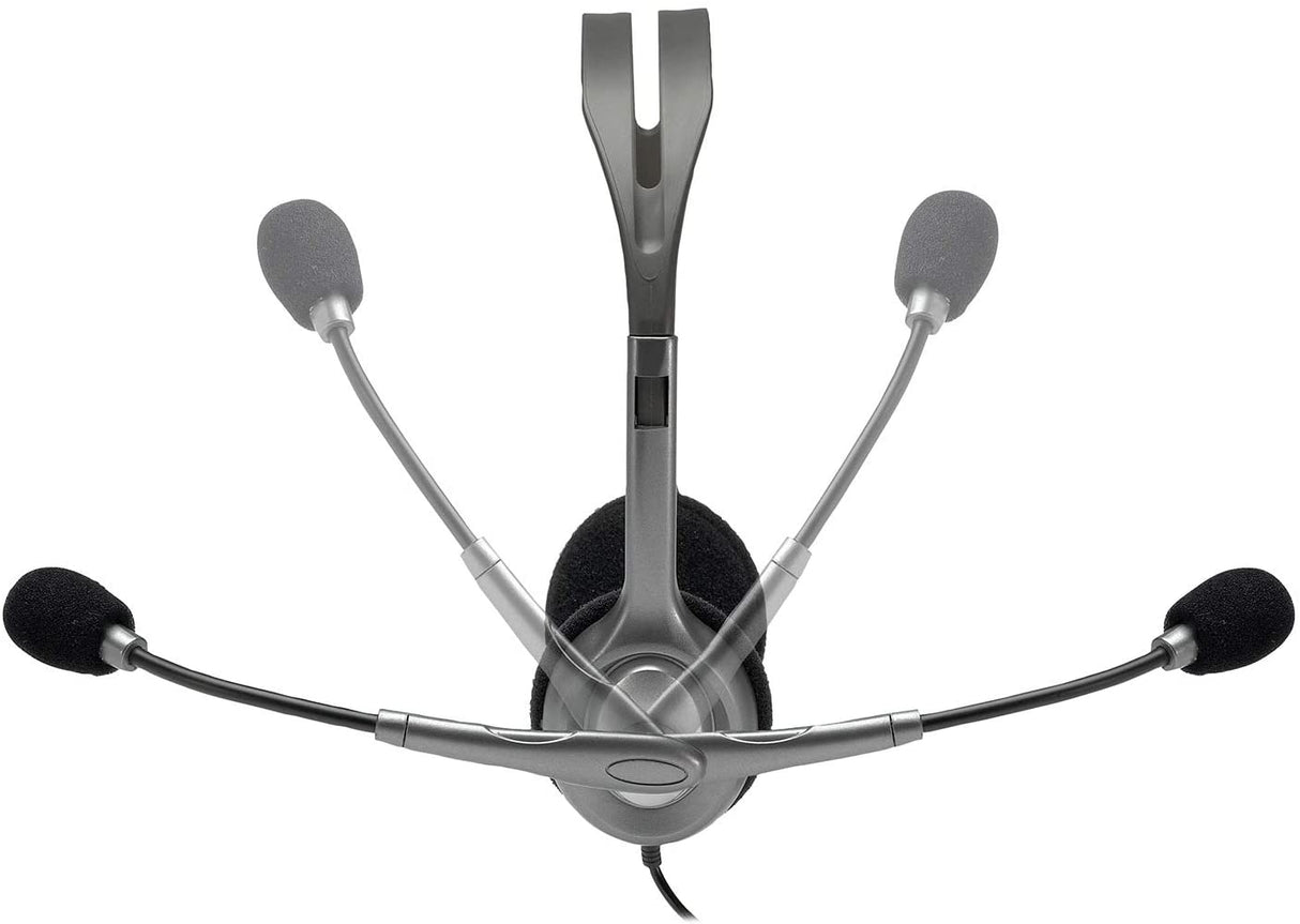 Logitech H110 Stereo Headset - Black - DokanTech #