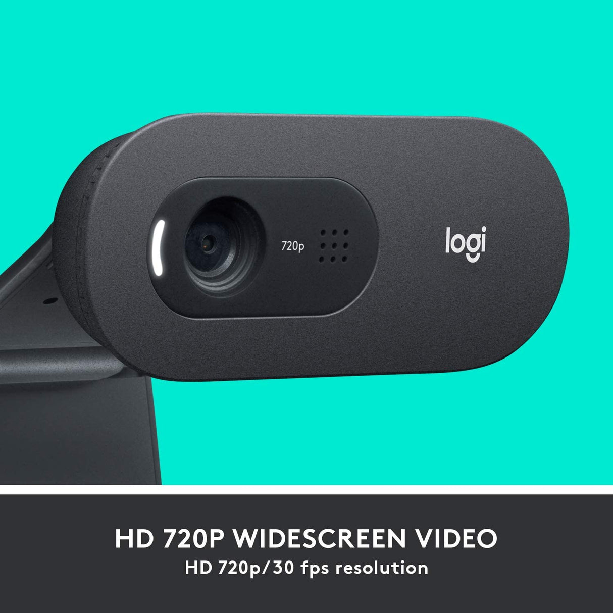 Logitech C505 HD webcam – 720p 60fps quality