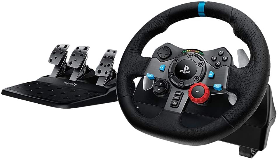 Logitech Driving Force Racing Wheel G29 for PS4/3 PC + Driving Force Shifter - DokanTech #