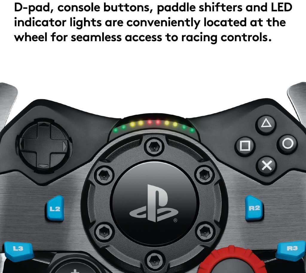 Logitech Driving Force Racing Wheel G29 for PS4/3 PC + Driving Force Shifter - DokanTech #