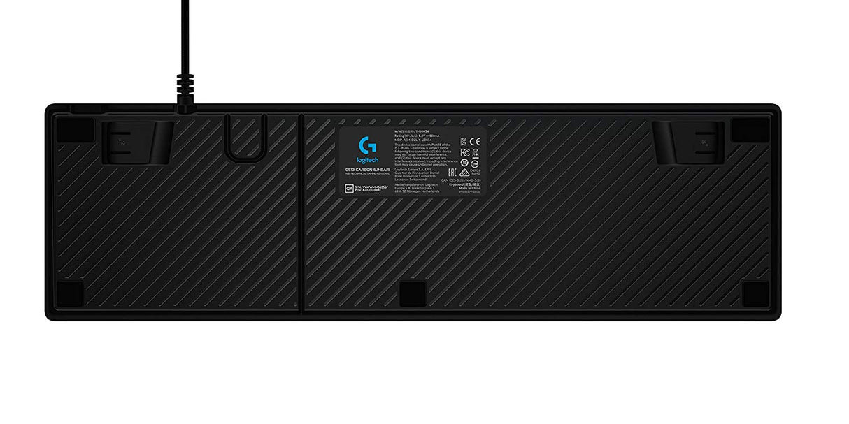 Logitech G513 RGB keyboard – memory foam wrist rest