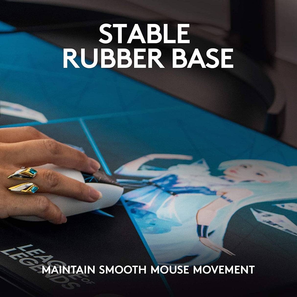 Logitech G840 XL Gaming Mouse Pad KDA - DokanTech #