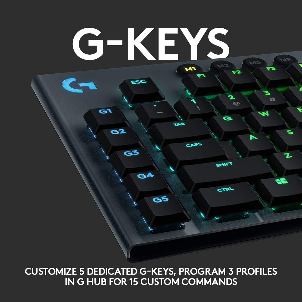 Logitech G815 RGB keyboard – USB passthrough