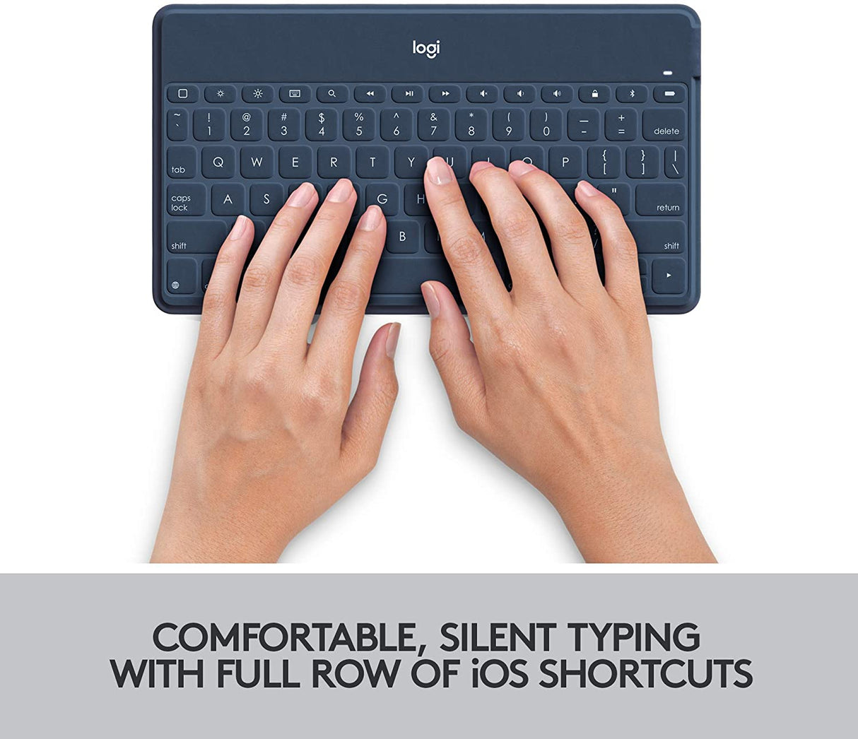 Logitech Keys-To-Go keyboard – spill-proof fabric surface