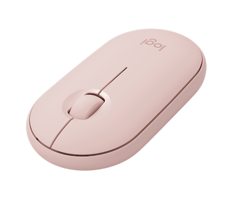 Logitech M350 Pebble Slim Mouse Bluetooth Wireless Silent - DokanTech #