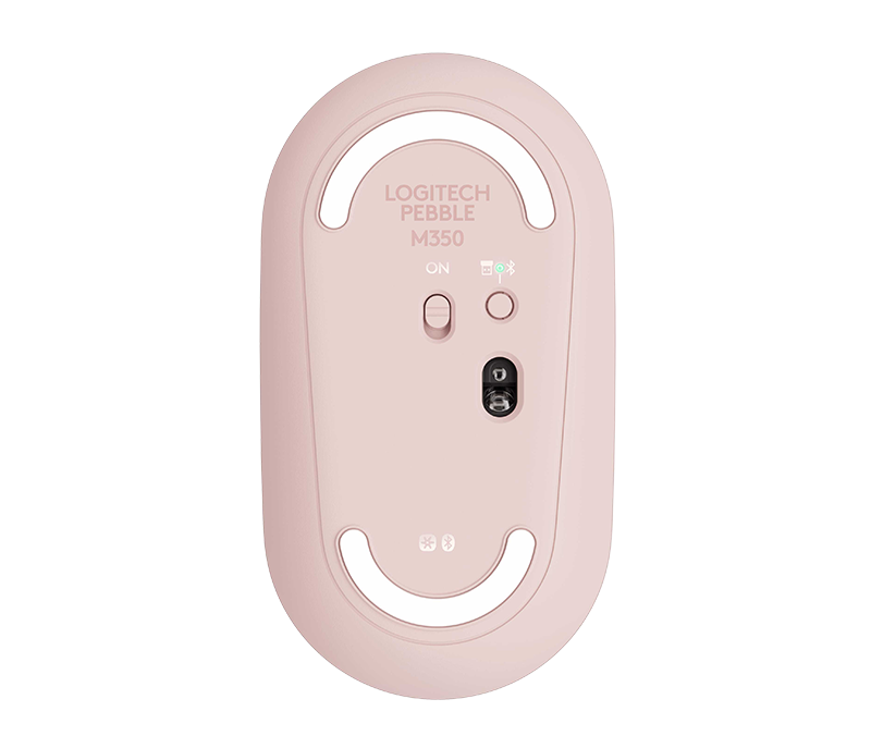 Logitech M350 Pebble Slim Mouse Bluetooth Wireless Silent - DokanTech #