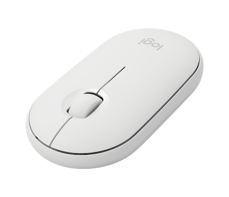 Logitech M350 Pebble slim low-profile design