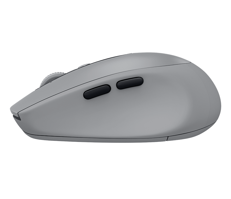 Logitech M590 silent wireless mouse – angle view