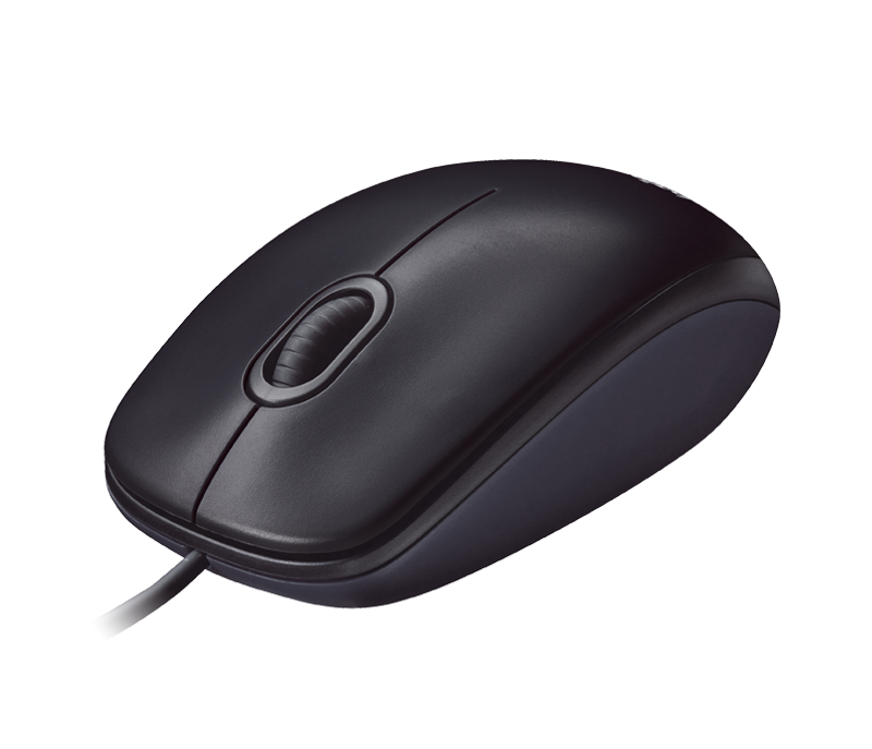 Logitech M90 Optical Wired Mouse - Black - DokanTech #