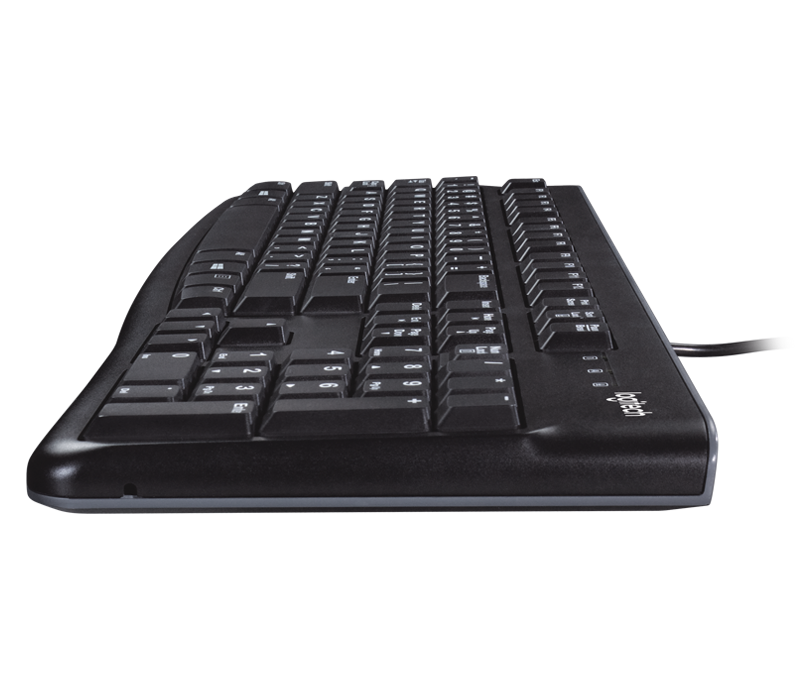 Logitech MK120 combo – full set top view