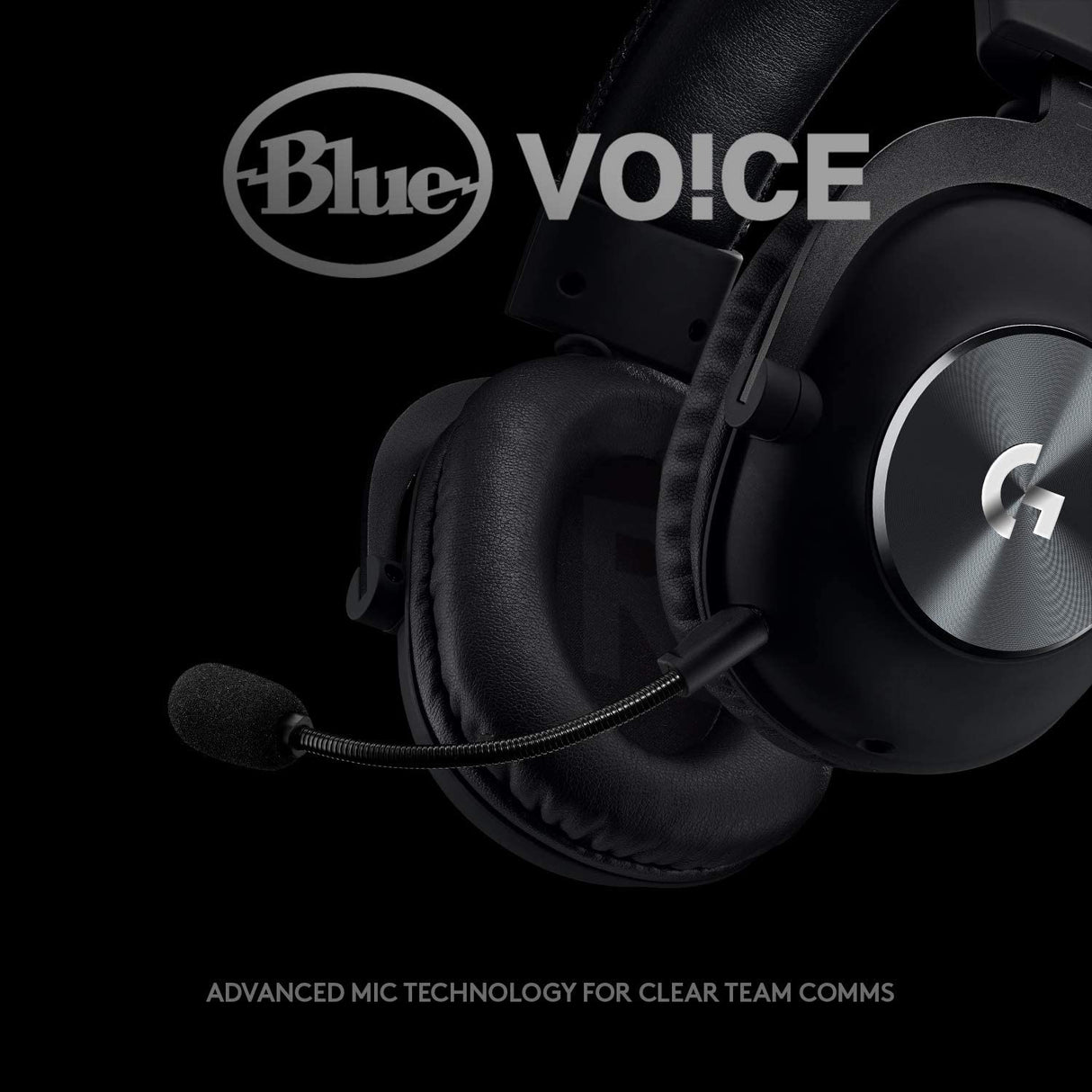 Logitech G Pro X gaming headset – Blue VO!CE mic technology