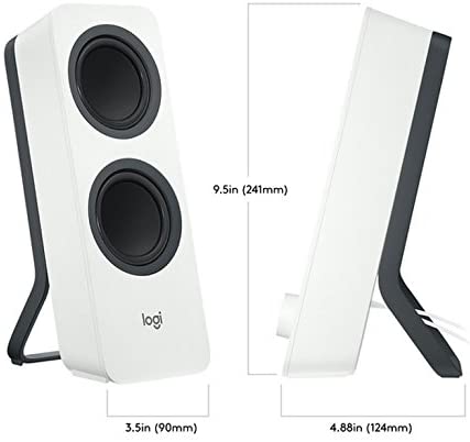 Logitech Z207 Bluetooth Audio System – Compact, Rich Stereo Sound