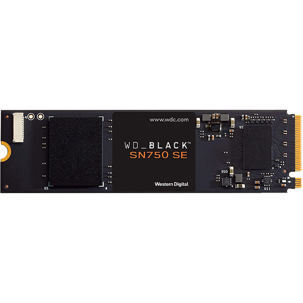 WD Black SN750 SE NVMe SSD 250GB Gen4 – front view